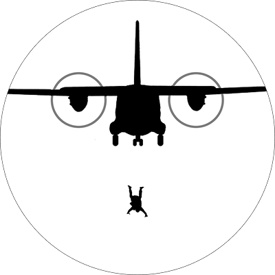 Military Freefall Icon